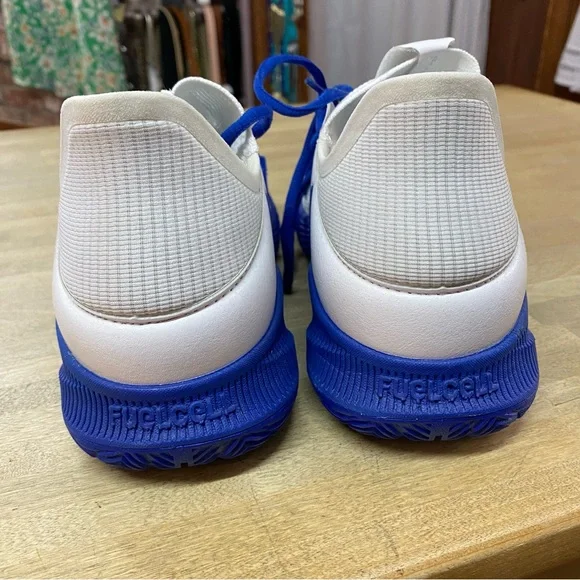 NEW BALANCE OMN1S Low White & Blue Sneakers Men’s Sz 7 - Picture 6 of 8